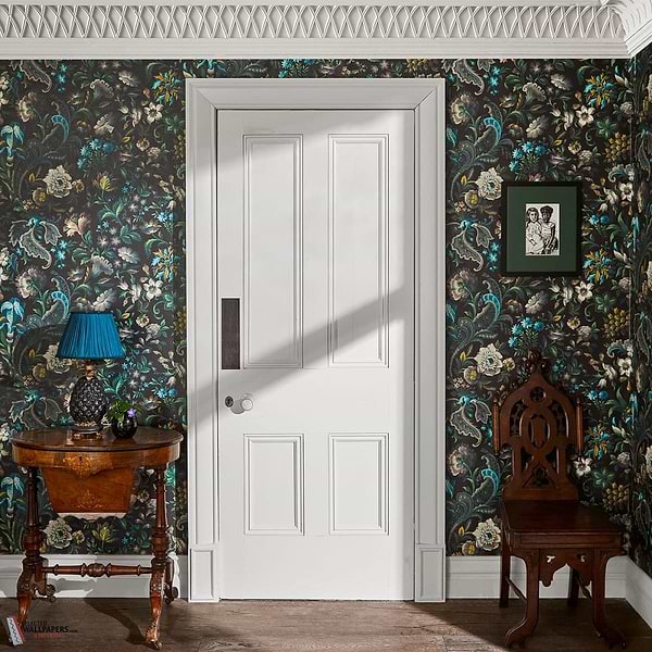 Florika behang-House of Hackney-wallpaper-tapete-Selected-Wallpapers-Interiors