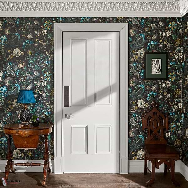 Florika behang-House of Hackney-wallpaper-tapete-Selected-Wallpapers-Interiors