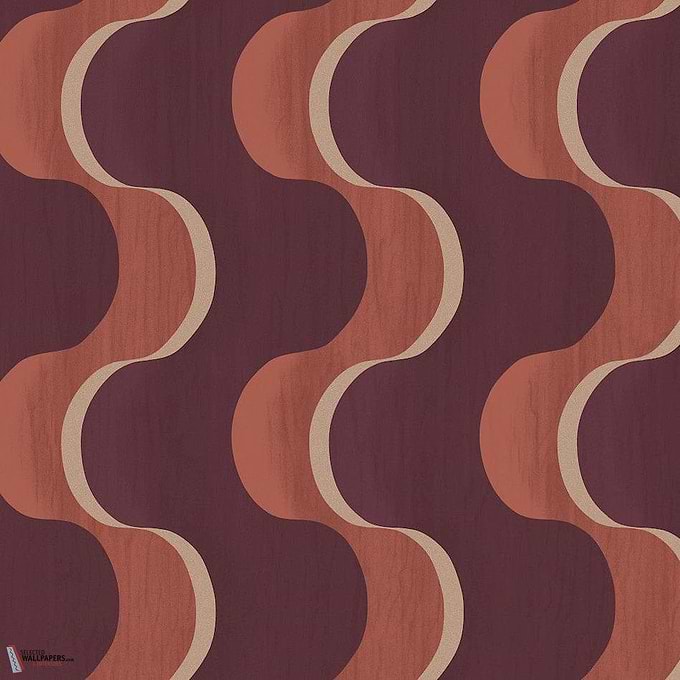 Flow behang-Masureel-wallpaper-tapete-Russet-Rol-Selected-Wallpapers-Interiors