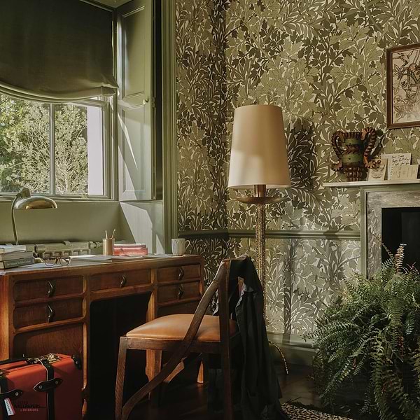 Foliage behang-House of Hackney-Selected Wallpapers-Interiors