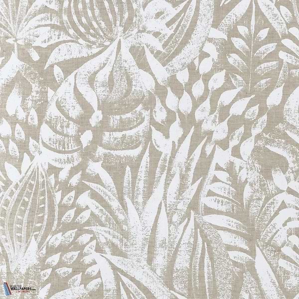 Foliage-Casamance-wallpaper-Blanc-Meter (M1)-Selected Wallpapers
