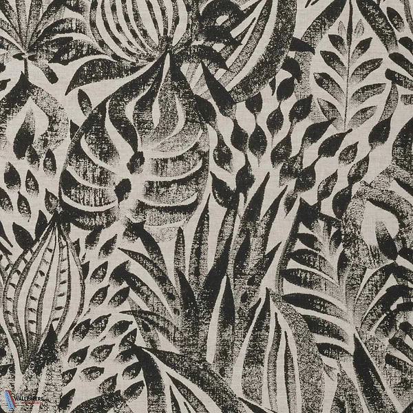 Foliage-Casamance-wallpaper-Noir-Meter (M1)-Selected Wallpapers
