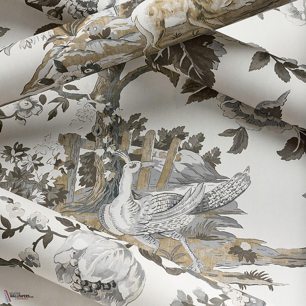 Forest Lodge wallpaper-Thibaut-Selected Wallpapers-Interiors