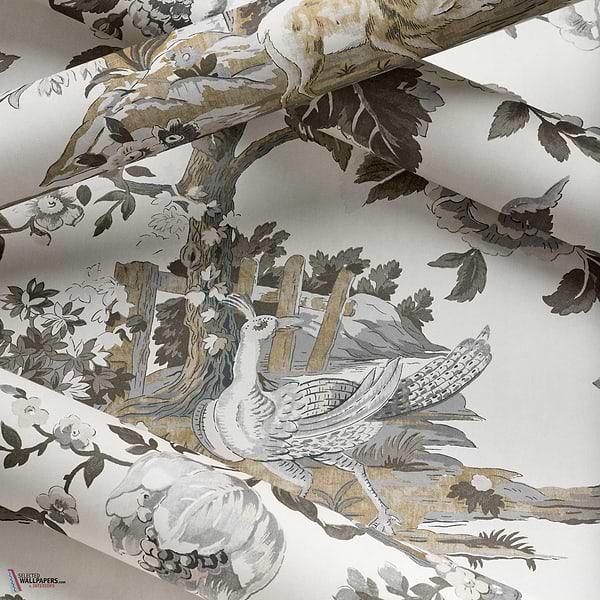 Forest Lodge wallpaper-Thibaut-Selected Wallpapers-Interiors