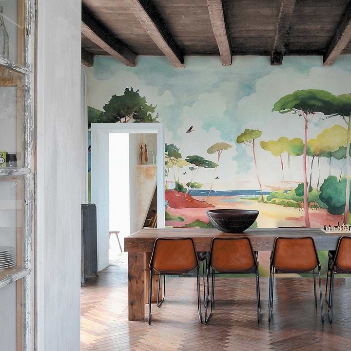 Foret-Isidore Leroy-wallpaper-behang-Tapete-wallpaper-Selected Wallpapers
