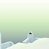 Formentor wallpaper in Green van Coordonne