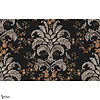 French Damask wallpaper-Coordonne-Onyx-Non Woven-Roll-Selected Wallpapers-Interiors
