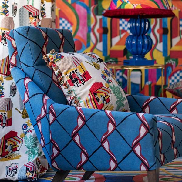 Fresca stof-Mind the Gap-fabric-stoff-Selected-Wallpapers-Interiors