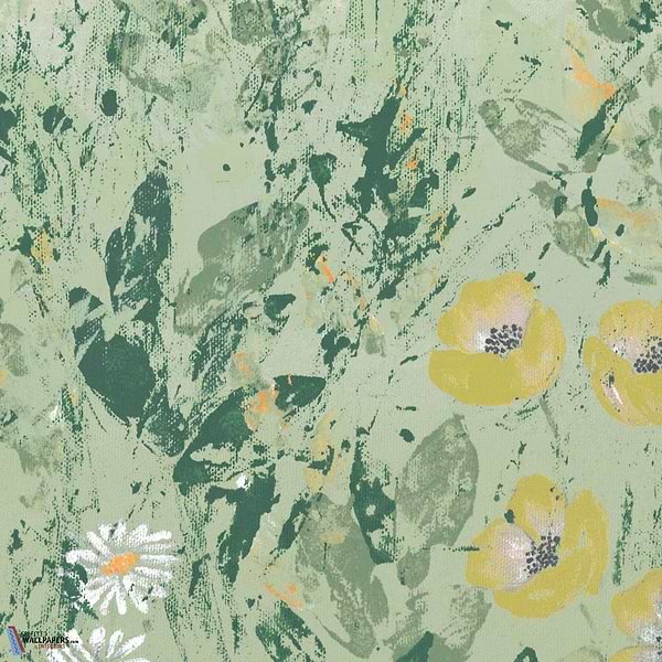 Fresco-Isidore Leroy-wallpaper-Vert-Non Woven-Selected Wallpapers