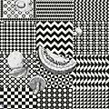 Frutta e Geometrico-behang-Tapete-Cole & Son-Black & White-Rol-123/6030-Selected Wallpapers