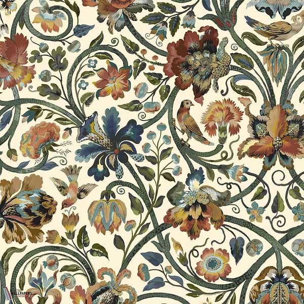 Gaia behang-House of Hackney-wallpaper-tapete-Ecru-200 cm-Selected-Wallpapers-Interiors