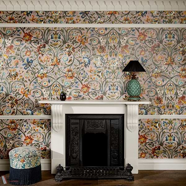 Gaia behang-House of Hackney-wallpaper-tapete-Selected-Wallpapers-Interiors