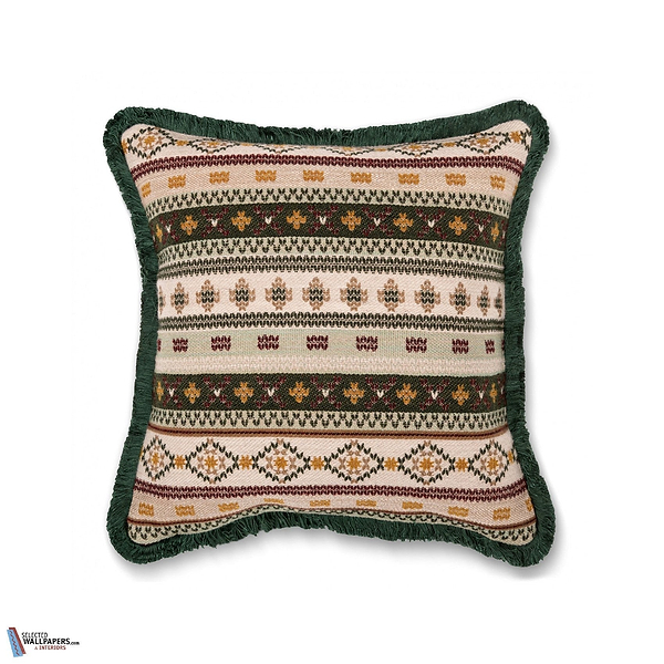 Gaisstein Kussen-Mind the Gap-Kissen-Cushion-Green/Taupe-50 x 50 cm-Selected Interiors