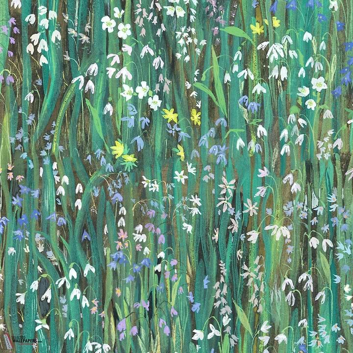 Galanthi behang-House of Hackney-wallpaper-tapete-Viridis-200 cm-Selected-Wallpapers-Interiors