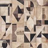 Galaxy Mural behang-Thibaut-Graphite and champagne-Set-Selected Wallpapers-Interiors