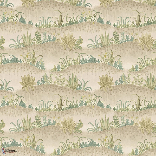Garden Tapestry behang-GP&J Baker-Soft blue/green-Rol-Selected Wallpapers-Interiors