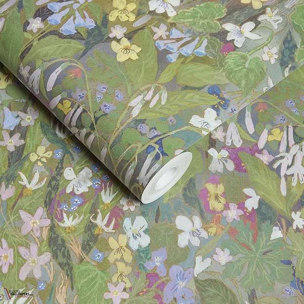 Gardenia behang-House of Hackney-Selected Wallpapers-Interiors