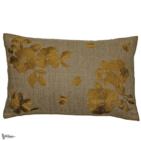 Gardenia kussen-Casamance-Ocre-40 x 60 cm-Selected Wallpapers-Interiors