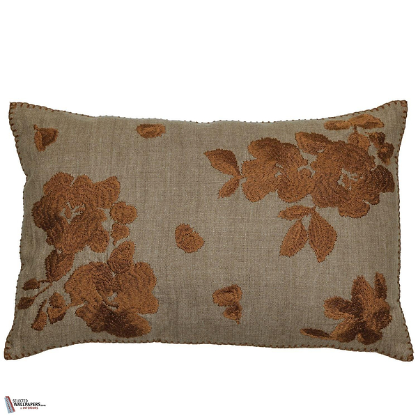 Gardenia kussen-Casamance-Terracotta-40 x 60 cm-Selected Wallpapers-Interiors