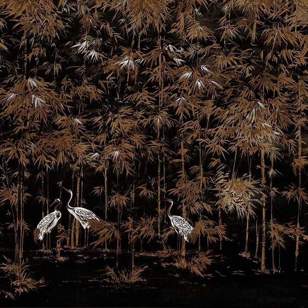 Garzas-Coordonne-behang-tapete-wallpaper-Coal-Non Woven-Selected-Wallpapers-Interiors