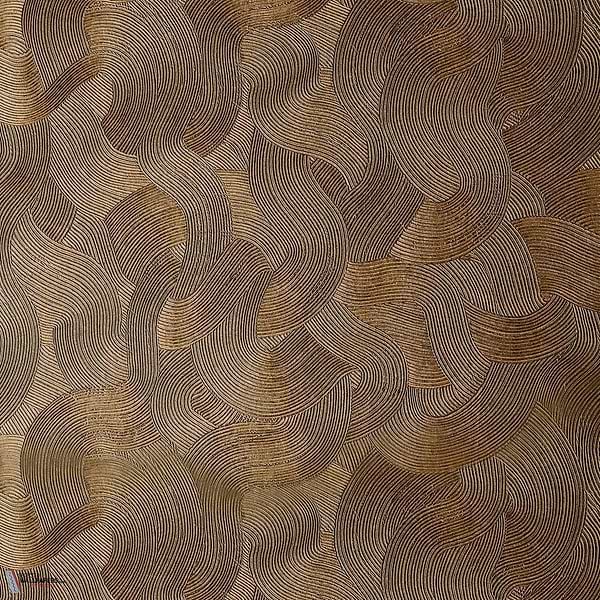 Gemmae behang-Casamance-Dore Fonce-Rol-Selected Wallpapers-Interiors