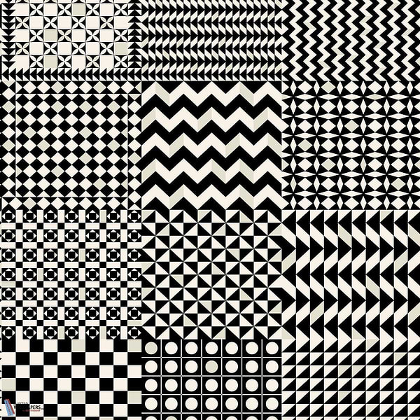 Geometrico-behang-Tapete-Cole & Son-Black & White-Rol-123/7032-Selected Wallpapers