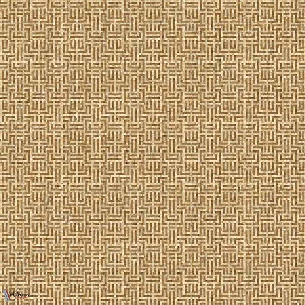 Geometricum behang-Coordonne-Curry-Rol-Selected Wallpapers-Interiors