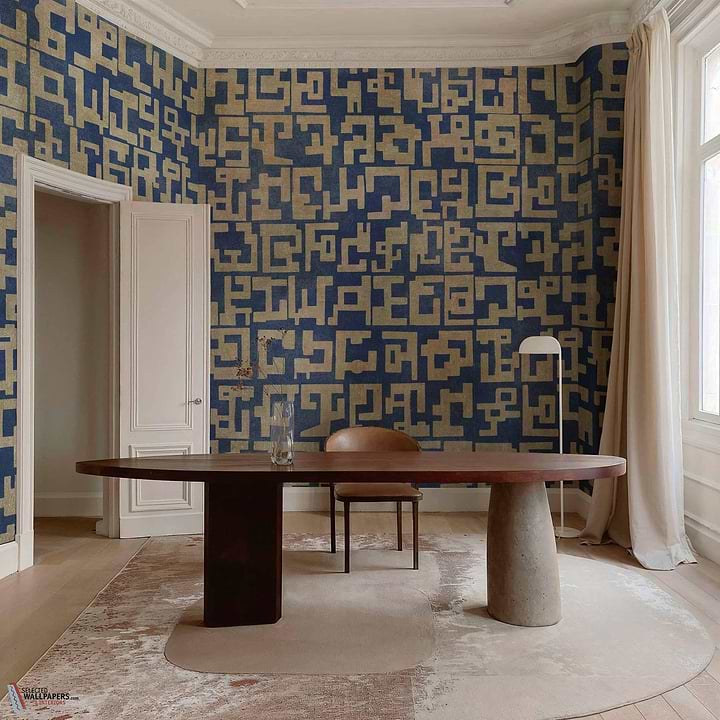 Gestural behang-Coordonne-Selected Wallpapers-Interiors