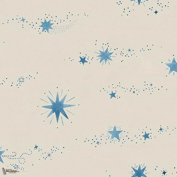 Gillis behang-Sandberg-Blue-Mattic-M2-Selected Wallpapers-Interiors