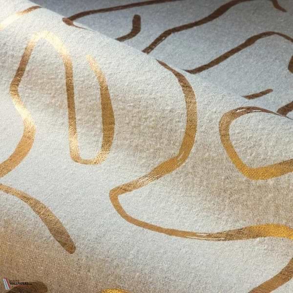 Gold Wall behang-Misia-Selected Wallpapers-Interiors
