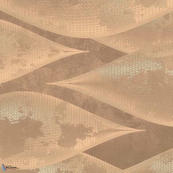 Golden Horizon-behang-Tapete-Muance-Orange-Vinyl-MU14062V-Selected Wallpapers