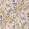 Golden Lily-behang-tapete-wallpaper-Morris & Co-Lily Espresso-Rol-Selected-Wallpapers-Interiors