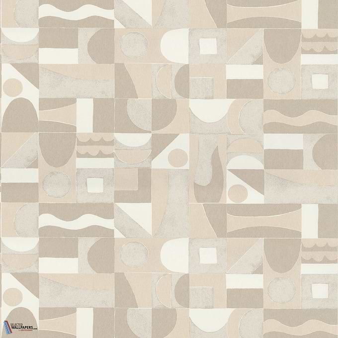 Gourna-behang-Tapete-Casamance-Travertin/Nacré-Rol-76182752-Selected Wallpapers