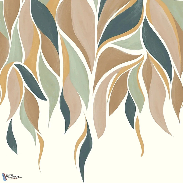 Gracilis Custom-Casamance-wallpaper-behang-Tapete-wallpaper-Amande/Mordore-M2-Selected Wallpapers