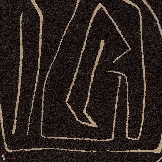 Graffito Boucle stof-Kelly Wearstler-Selected Wallpapers-Interiors