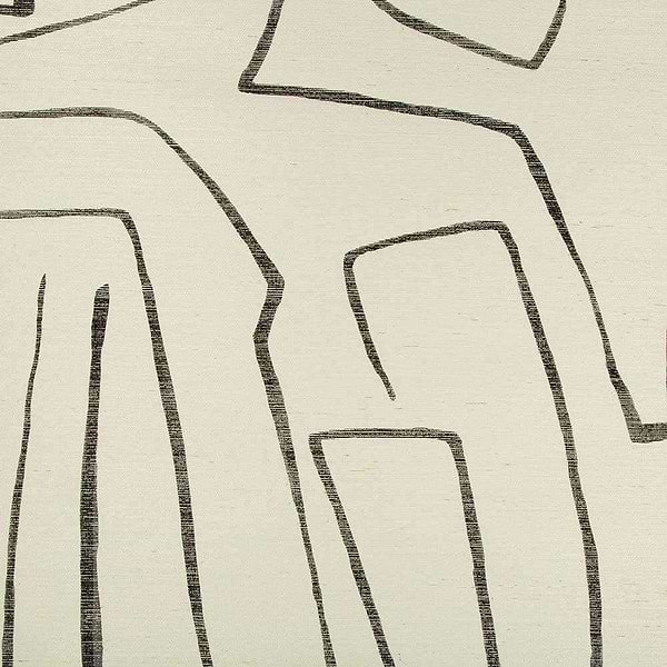 Graffito II-behang-Tapete-Kelly Wearstler-Ivory/Ebony-Set (A+B)-GWP-3720.18-Selected Wallpapers