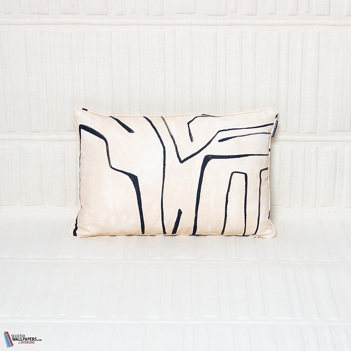 Graffito kussen-cushion-kissen-Kelly Wearstler-Linen/Onyx-60 x 40 cm-Selected-Wallpapers-Interiors