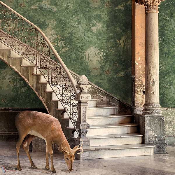 Grand Mulberry Woodland behang-Mulberry-wallpaper-tapete-Selected-Wallpapers-Interiors