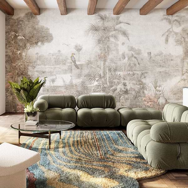 Greige-Inkiostro Bianco-behang-tapete-wallpaper-Selected-Wallpapers-Interiors