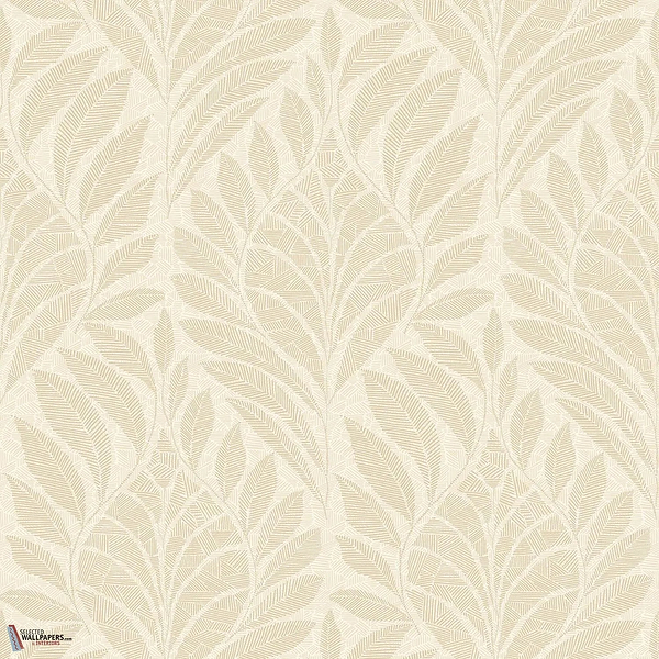 Gustav behang-Casamance-Ivoire/Dore-Rol-Selected Wallpapers-Interiors