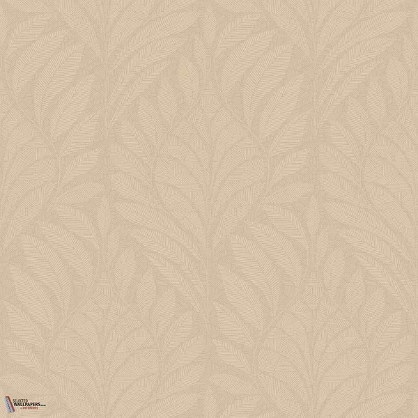 Gustav behang-Casamance-Marron Glace/Nacre-Rol-Selected Wallpapers-Interiors
