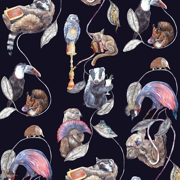 Hackney Empire behang-House of Hackney-wallpaper-tapete-Midnight-200 cm-Selected-Wallpapers-Interiors