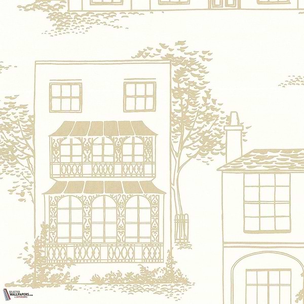 Hampstead behang-Little Greene-Cloister-Rol-Selected Wallpapers-Interiors