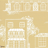 Hampstead behang-Little Greene-Yellow Apple-Rol-Selected Wallpapers-Interiors