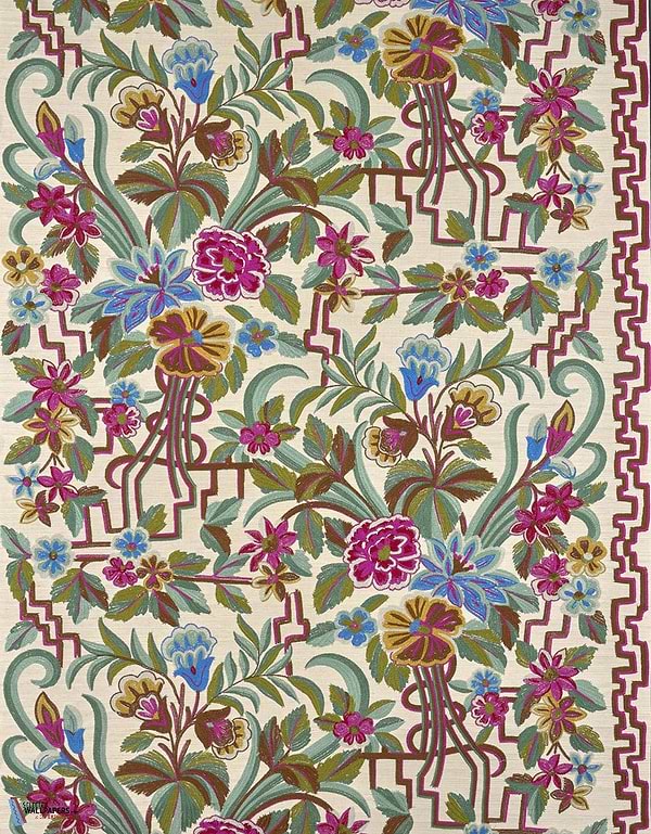 Hana-Pierre Frey-wallpaper-behang-Tapete-wallpaper-Bougainvillier-Rol-Selected Wallpapers