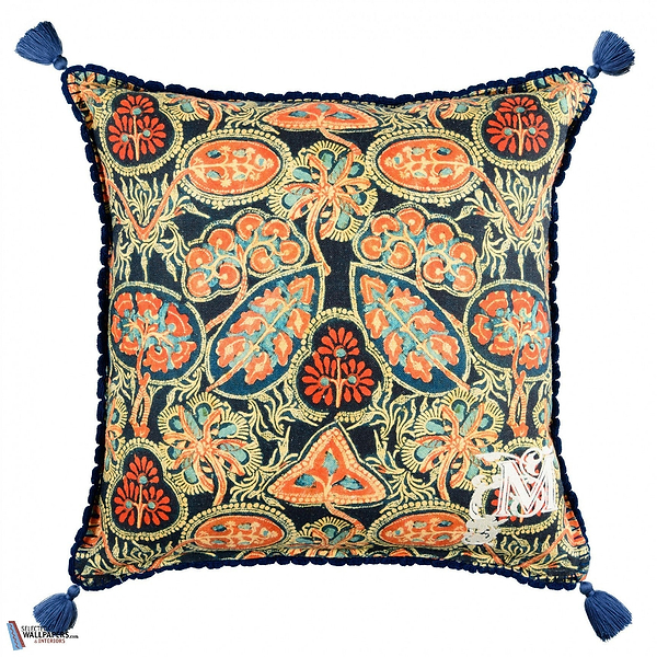 Heirloom Kussen-Kussen-Mind the Gap-Kissen-Cushion-Blue & Red-50 x 50 cm-Selected Interiors