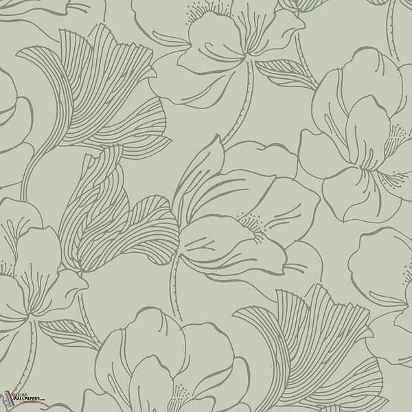 Helleborus behang-Behang-Farrow & Ball-5609-Rol-Selected Wallpapers & Interiors