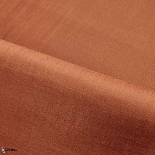 Hemera behang-Casamance-Orange brulee-Meter (M1)-Selected Wallpapers-Interiors