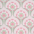 Hencroft-behang-Tapete-Little Greene-Pink Primula-Rol-0245HEPINKP-Selected Wallpapers