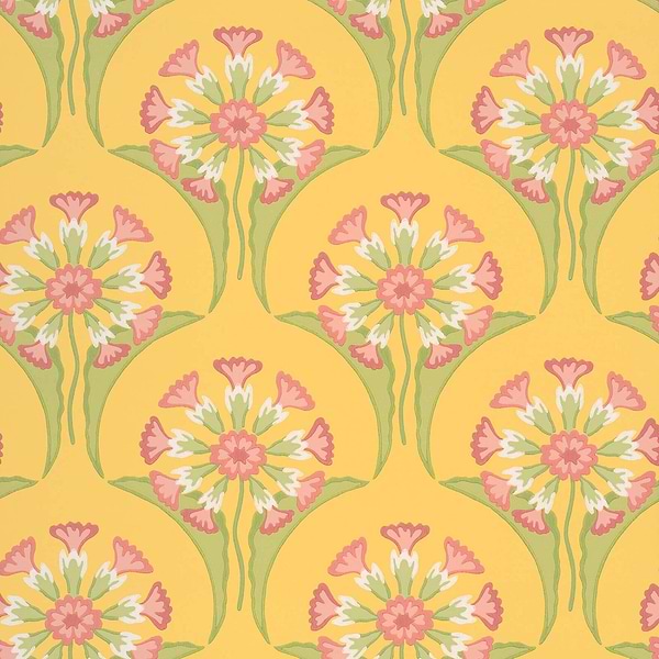 Hencroft-behang-Tapete-Little Greene-Punch-Rol-0245HEPUNCH-Selected Wallpapers